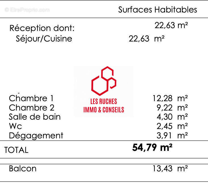 Appartement à SAINT-THIBAULT-DES-VIGNES
