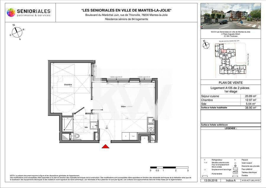 Appartement à MANTES-LA-JOLIE
