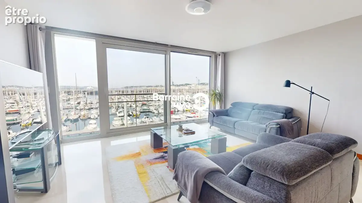 Exclusivite a vendre brest port de commerce appartement duplex t4 vue mer - photo 4