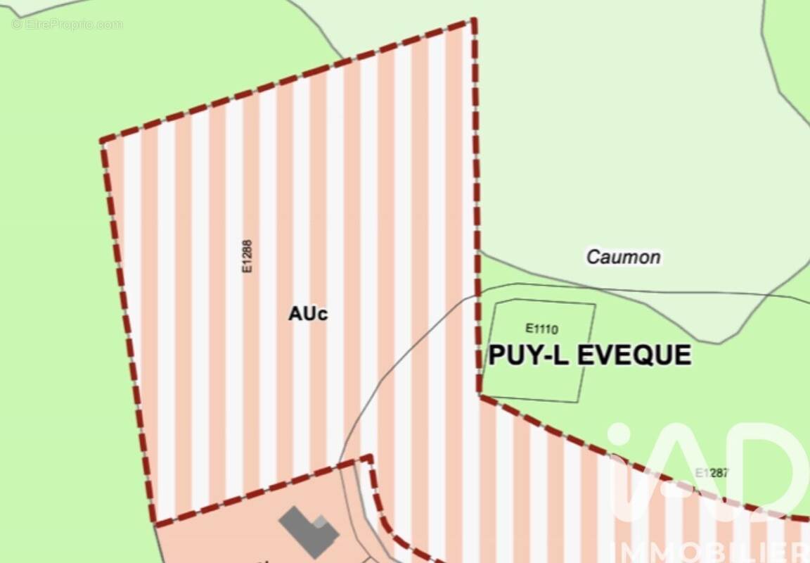Photo 1 - Terrain à PUY-L'EVEQUE