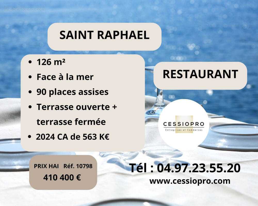 Commerce à SAINT-RAPHAEL