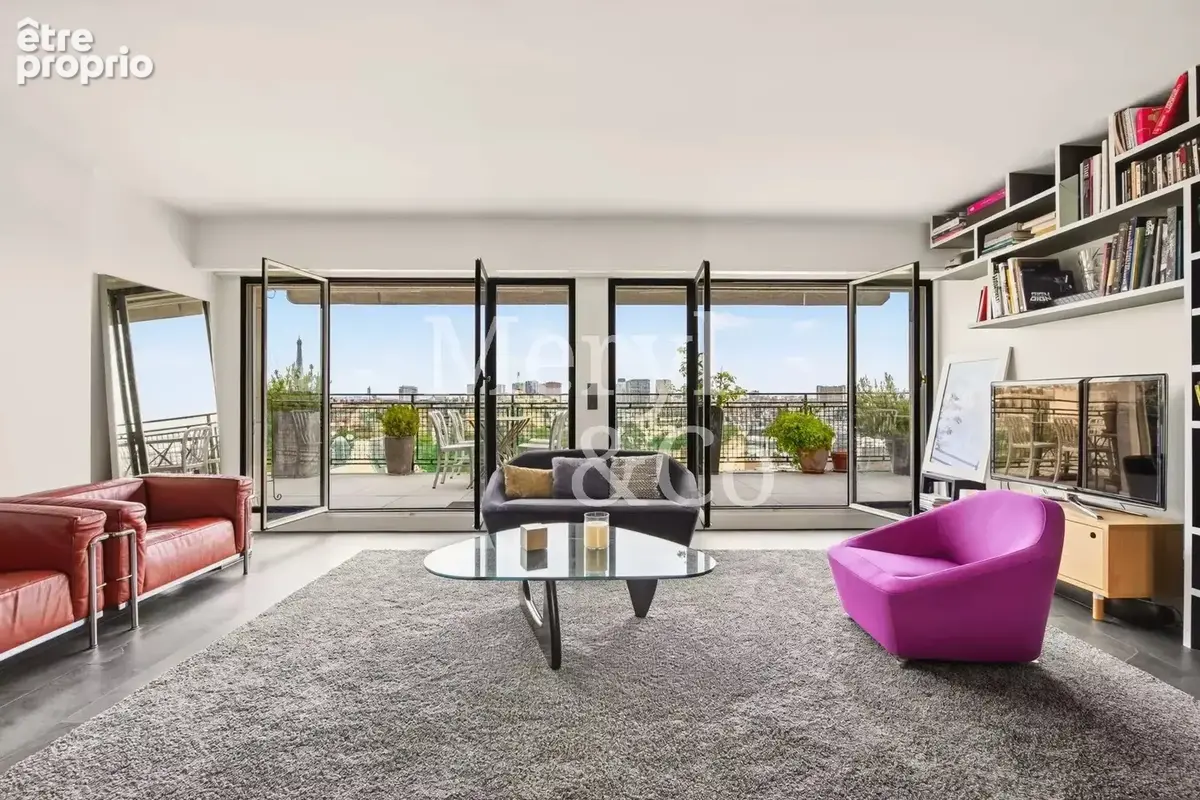 Appartement d'exception 5 pièces avec terrasse et vue Tour Eiffel - photo 4
