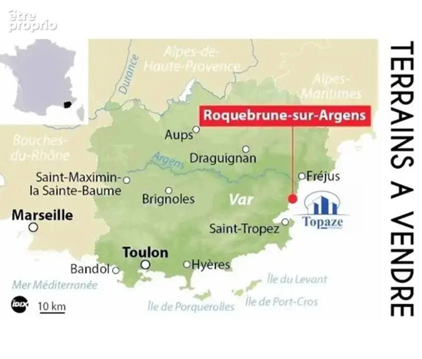 Terrain 1 185 m² à vendre à Roquebrune-Sur-Argens (83520) - photo 4