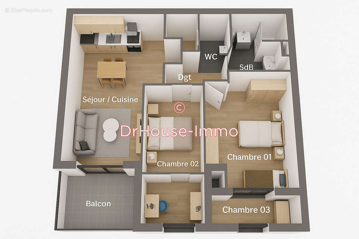 Appartement à ARMENTIERES