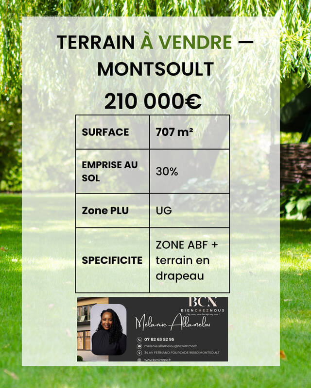 Terrain à MONTSOULT