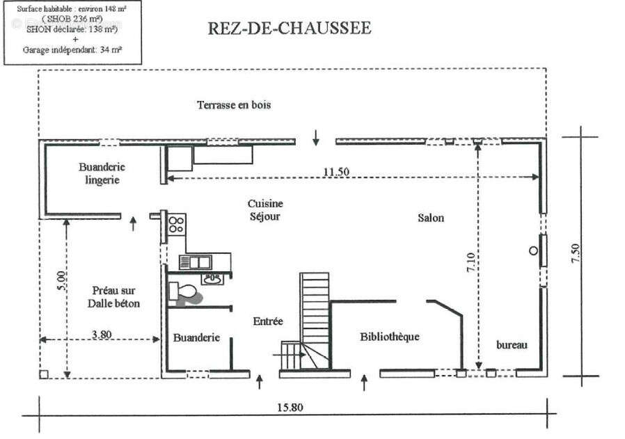 Maison à SAINT-MALO-DE-BEIGNON