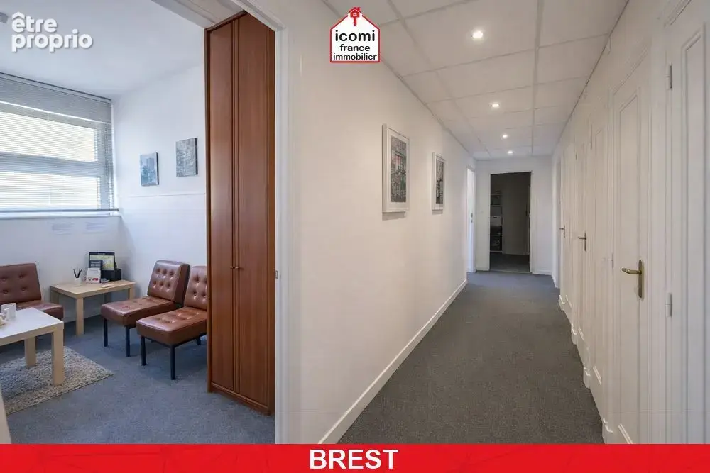 Finistere - brest (29200) - a vendre - appartement / bureau  -110 m² - quatres chambres possible - triangle d'or - proche cours  - photo 7