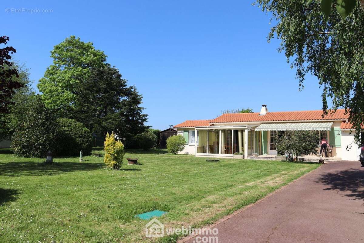 Maison sans vis à vis sur son terrain arboré. - Maison à SAINT-HILAIRE-LA-FORET