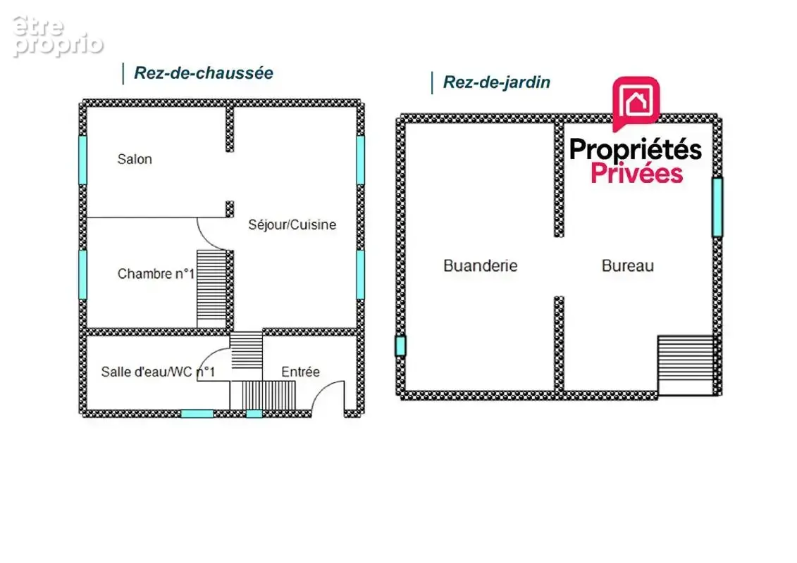 Maison 124m2 carrez 2 à 3 chambres bureau garage jardin 980m2 229500HAI - photo 17