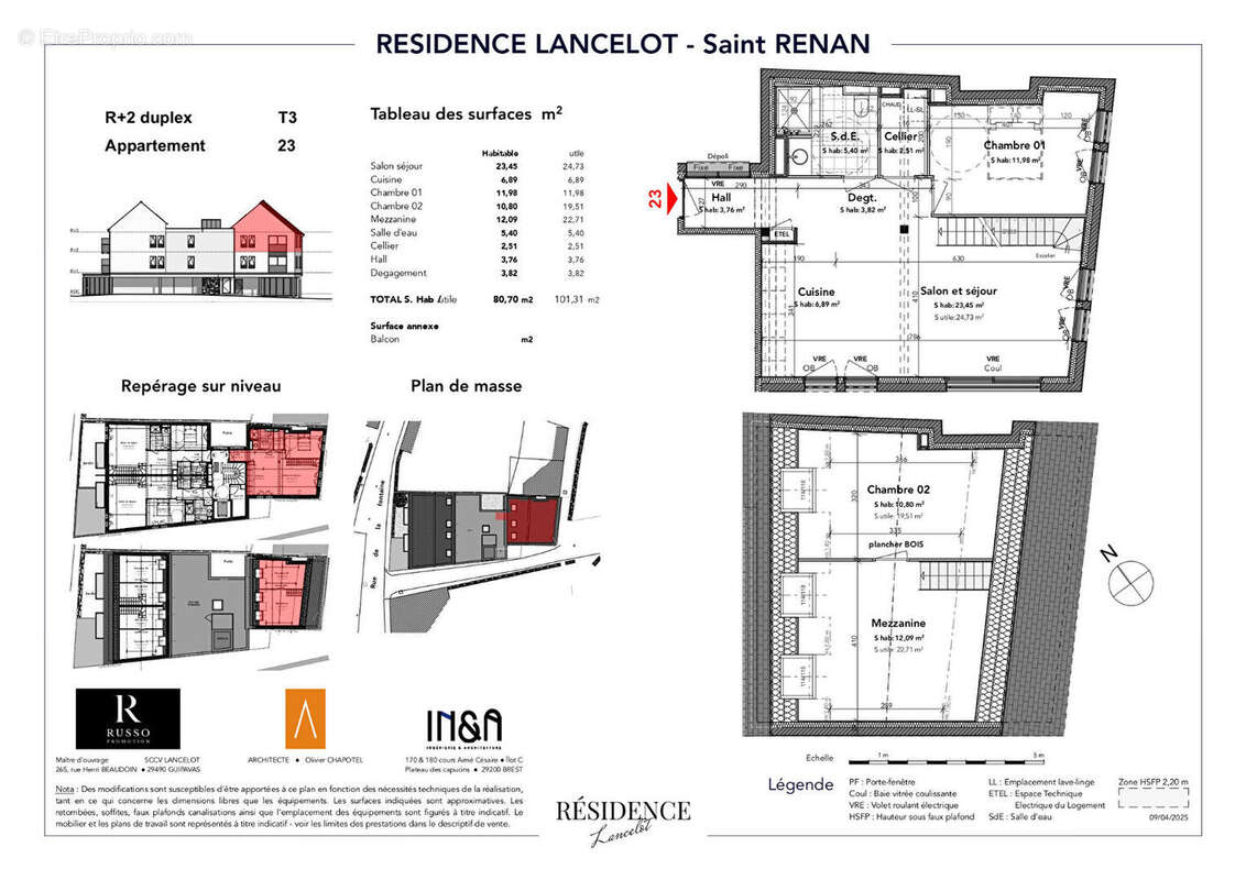 Appartement à SAINT-RENAN