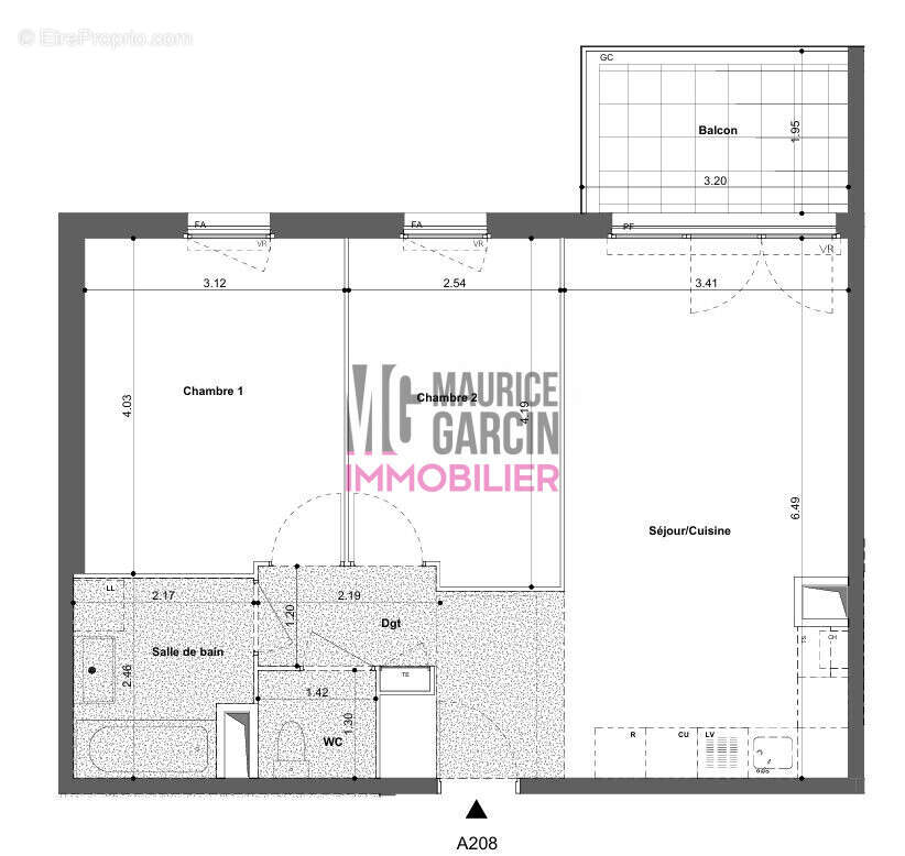 Appartement à CHATEAURENARD
