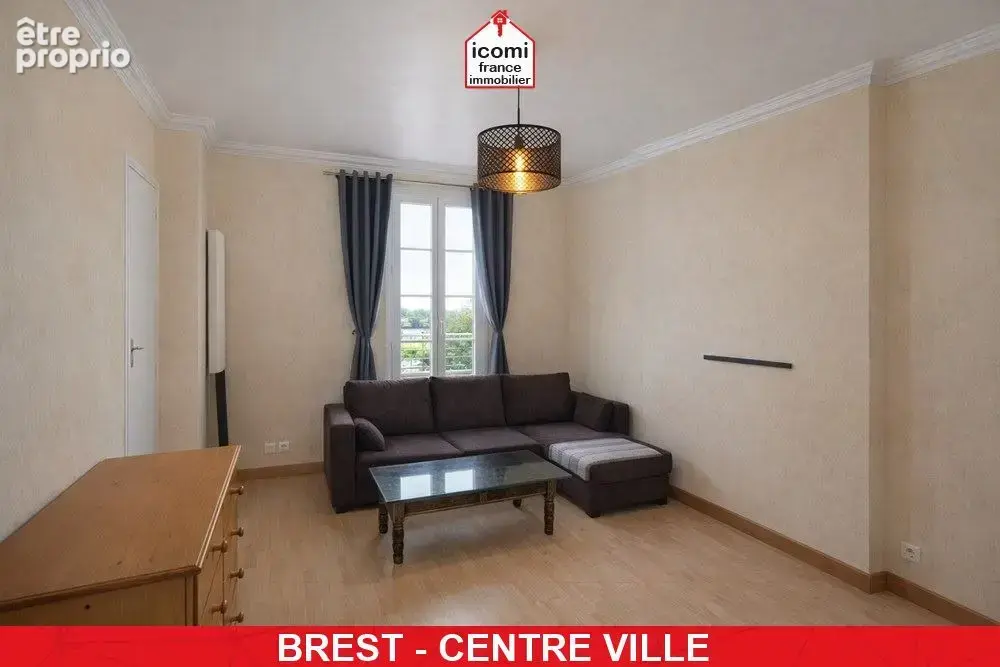Finistere - brest (29200) - a vendre - appartement - t3  - vue degagee - balconnet - idealement situe - 3eme et dernier etage - photo 4