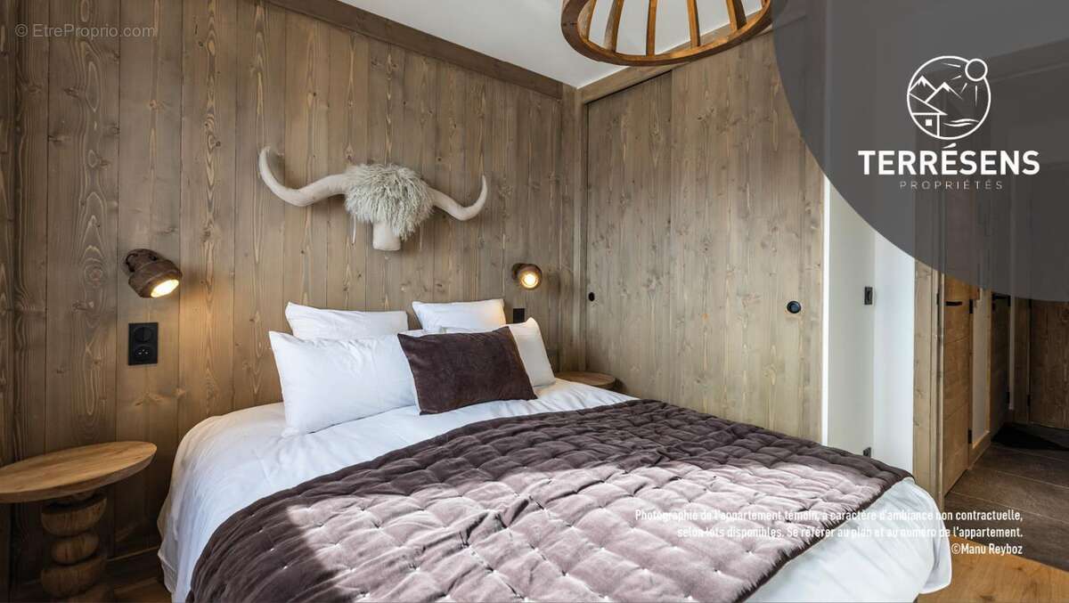 Appartement t3 cabine pmr - résidence le caprice blanc à la toussuire - photo 8