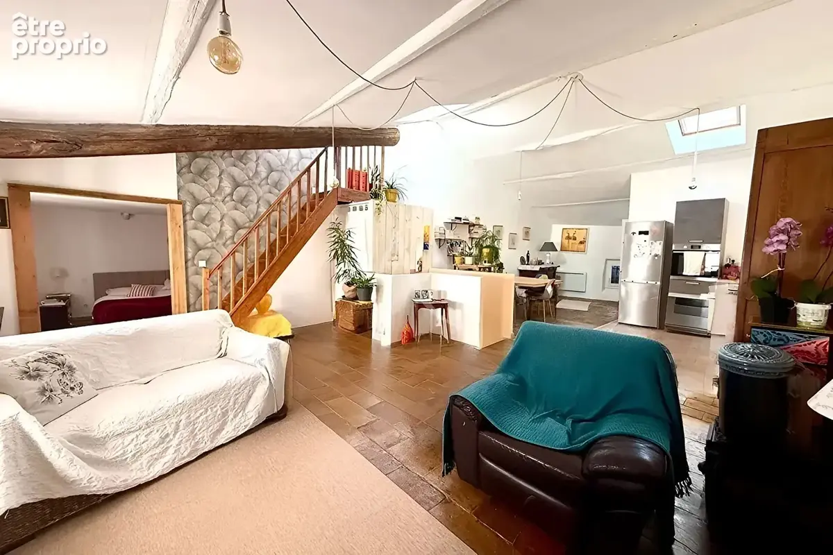 Tourbes Maison de village T6 avec garage et terrasse - photo 4