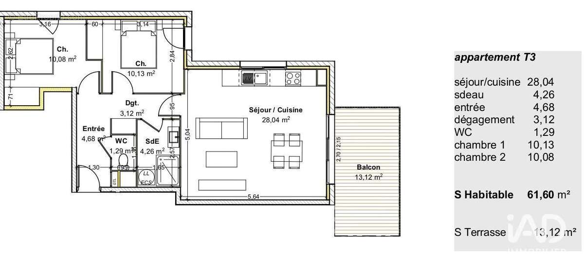Photo 3 - Appartement à GUEREINS