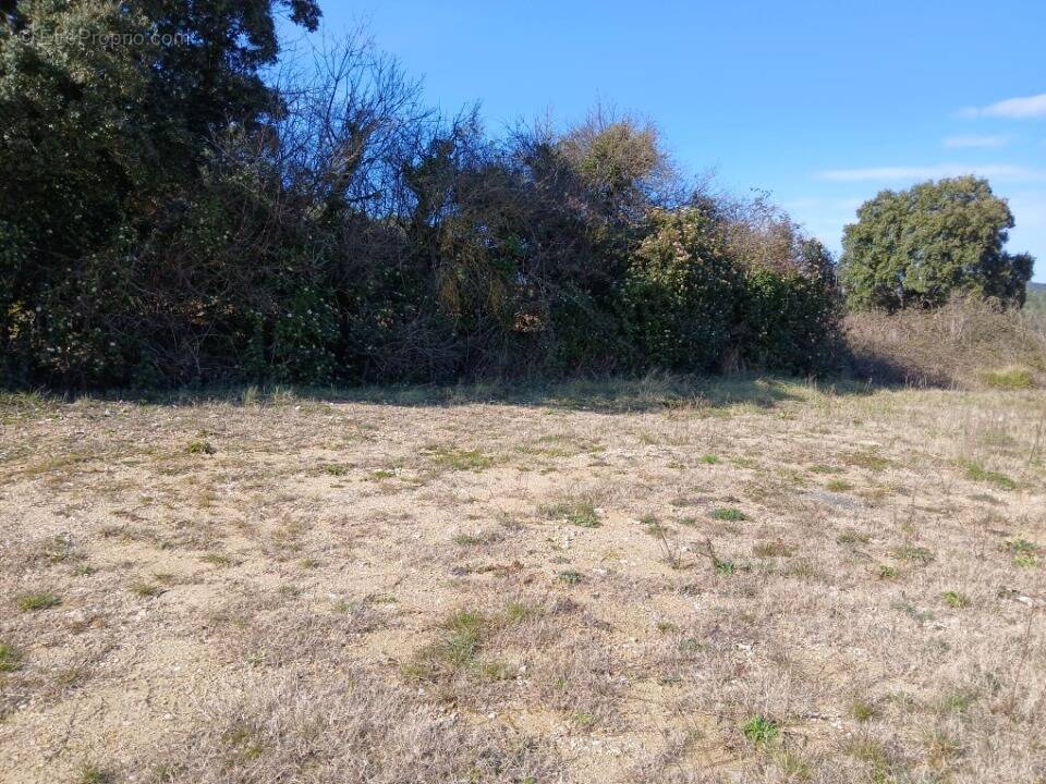 Terrain à SAINTE-CROIX-DE-QUINTILLARGUES