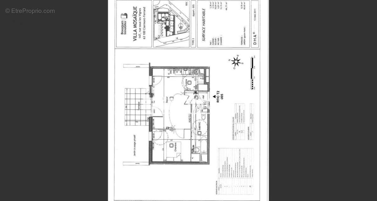 Appartement à CLERMONT-FERRAND