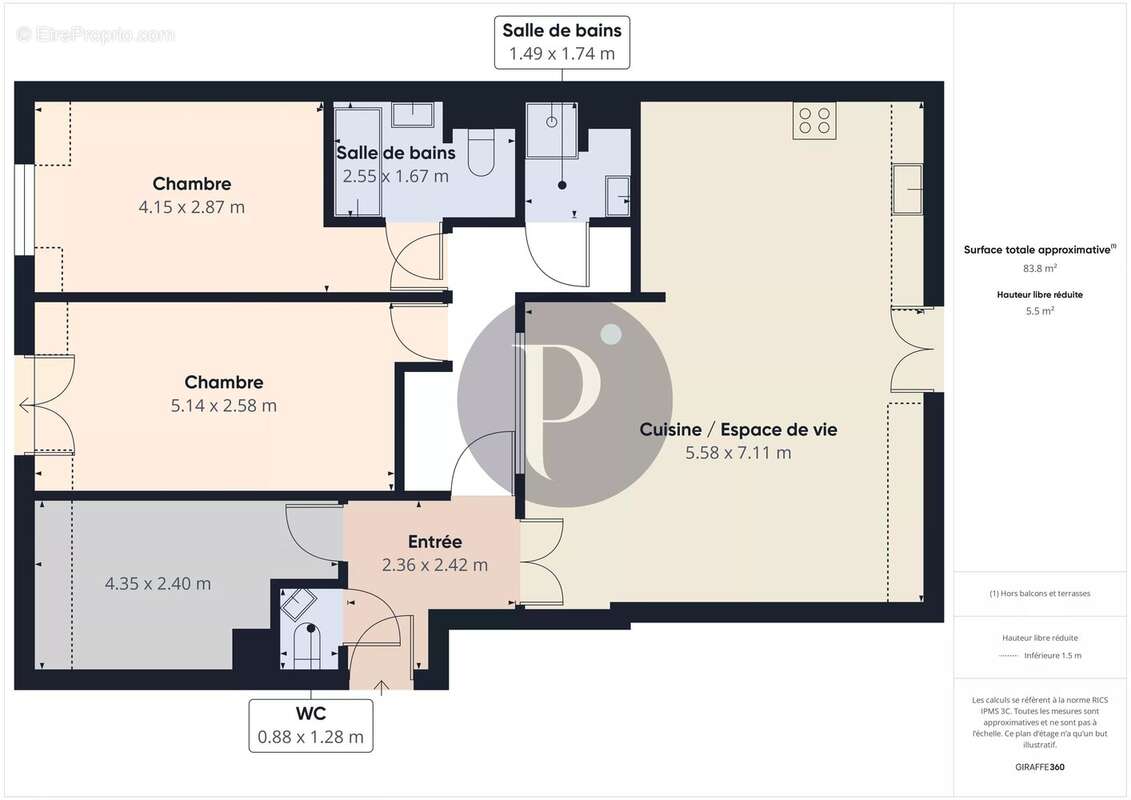 Appartement à LE PLESSIS-ROBINSON
