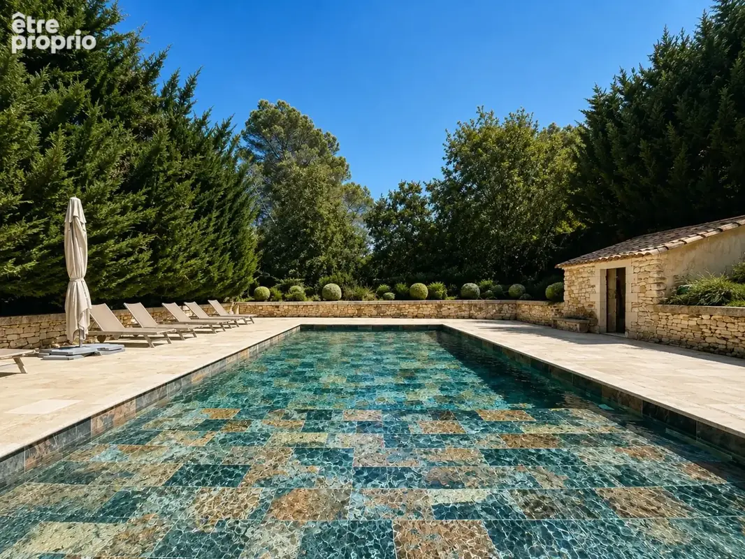 Mas du XVIIIe siècle de 210 m2, piscine, jardin de 6400 m2  OPPEDE (84) - photo 2