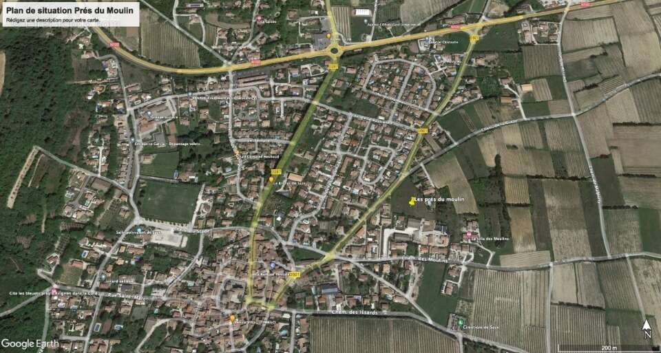 Terrain 400 m² à Saze  - photo 2