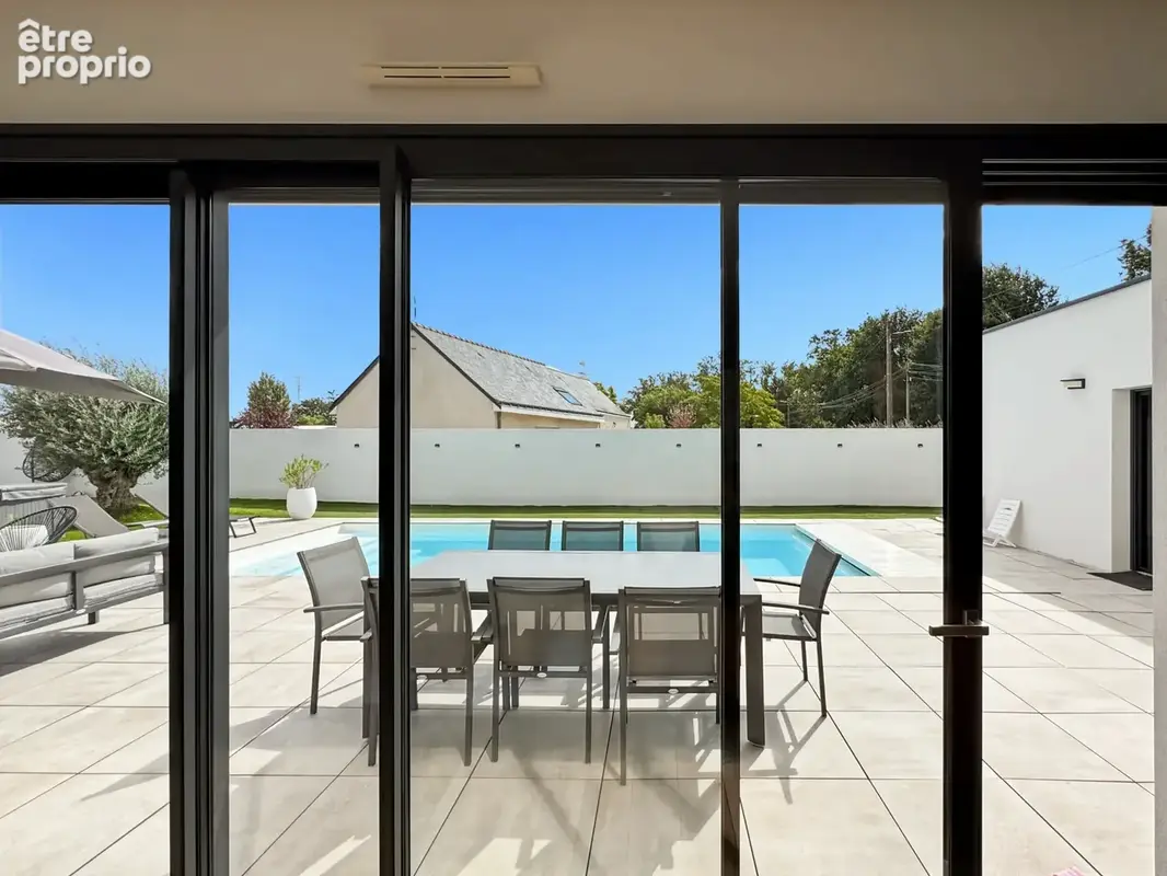 Saint-barthélemy-d’anjou – propriété contemporaine d’exception – piscine – espace bien-être - photo 9
