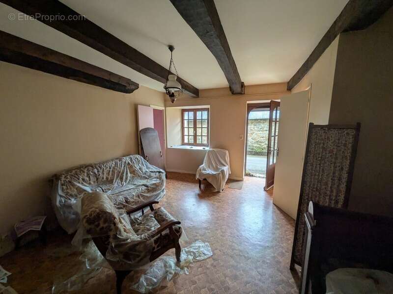 Guemene sur scorff maison en pierre 3 pieces de 53m² environ habitable parcelle de 108m² environ - photo 5