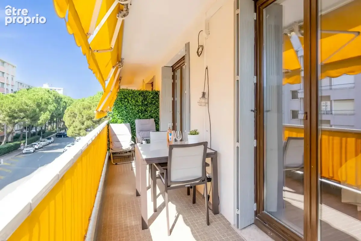 Cros de Cagnes - Bel appartement 3 P - Grand balcon - Cave - photo 2