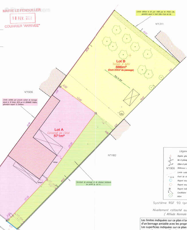 Terrain à LE FENOUILLER