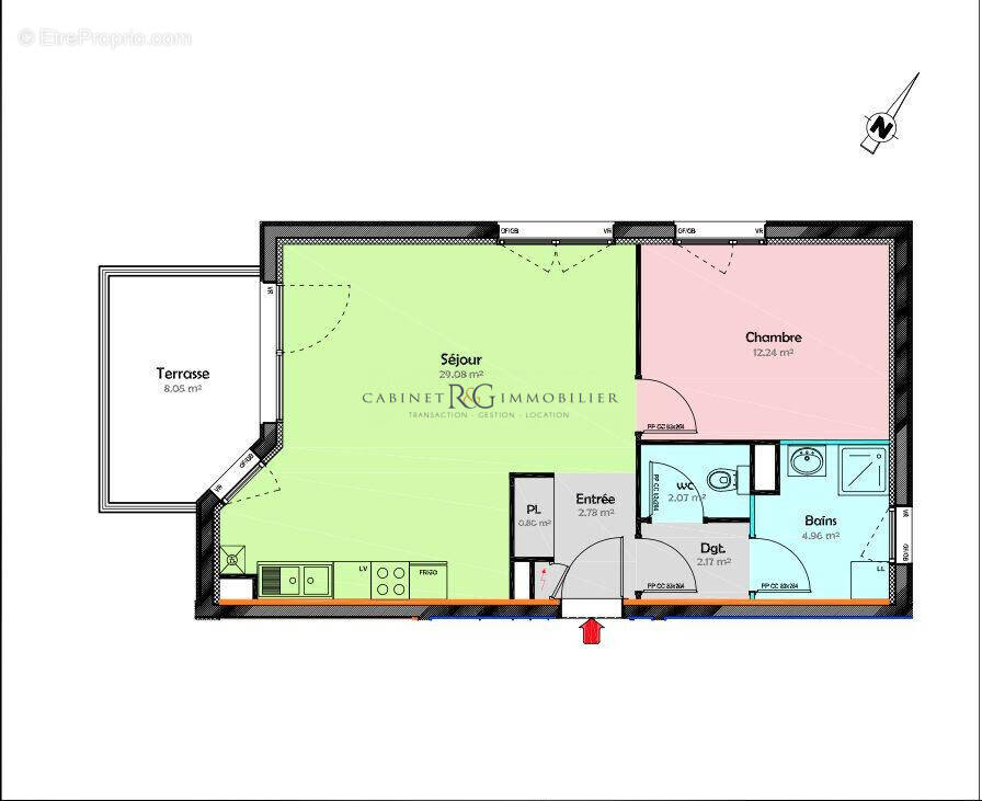 Appartement à VITRY-SUR-ORNE
