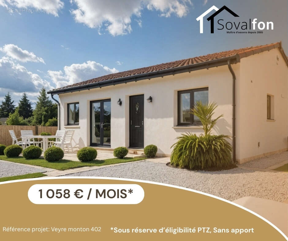 Maison à VEYRE-MONTON