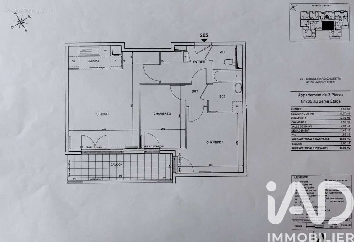 Photo 9 - Appartement à NOISY-LE-SEC