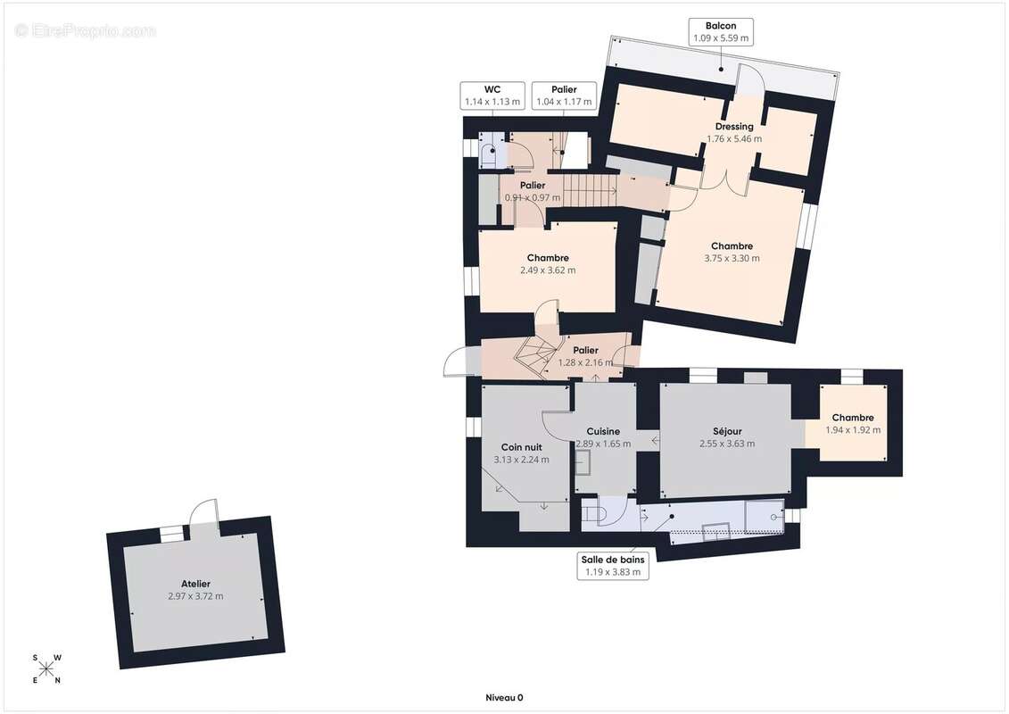 Propriété avec deux maisons et studio – 7 500 m² de terrain - route de l'Escarène - PEILLE - photo 36