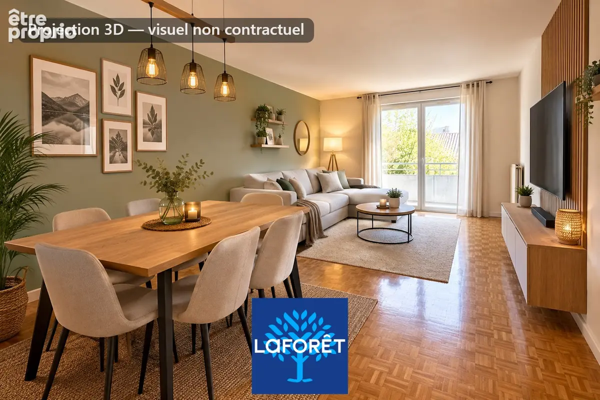 Appartement Saint Priest 2 pièce(s) 58 m2 - photo 4