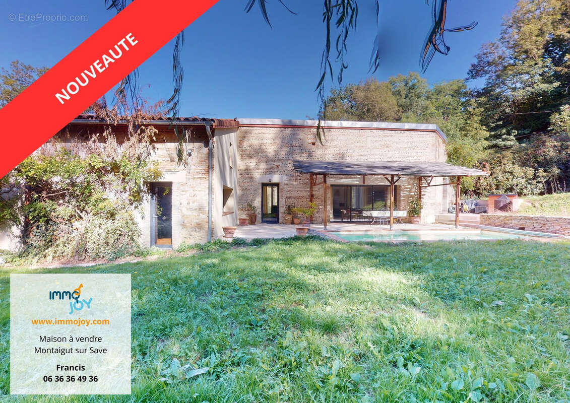 Maison à MONTAIGUT-SUR-SAVE