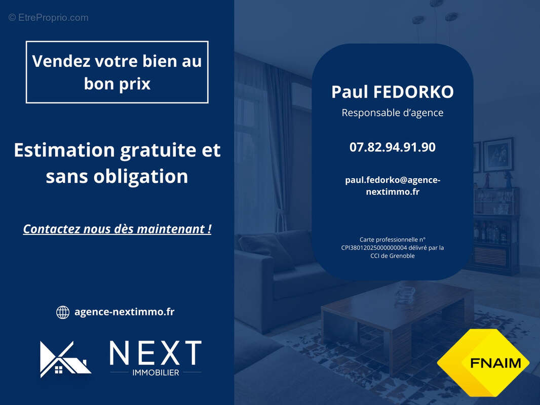 Appartement à SAINT-MARTIN-D'HERES