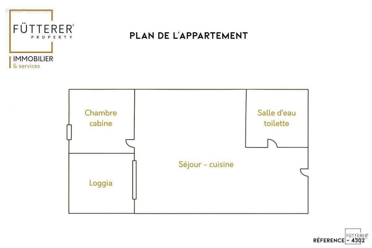 Bas de Saint-Pierre-la-Mer : Appartement T2 avec loggia ouverte - photo 7
