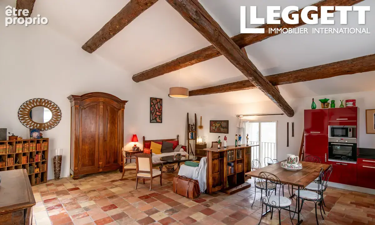 Maison de caractère + gîte, avec écurie 55 m², cour, patio et garage 58 m² à Sigean, à 14 min des plages - photo 6