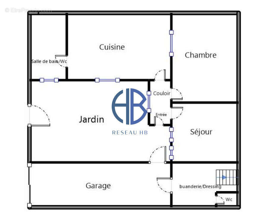 Maison à LA COURNEUVE