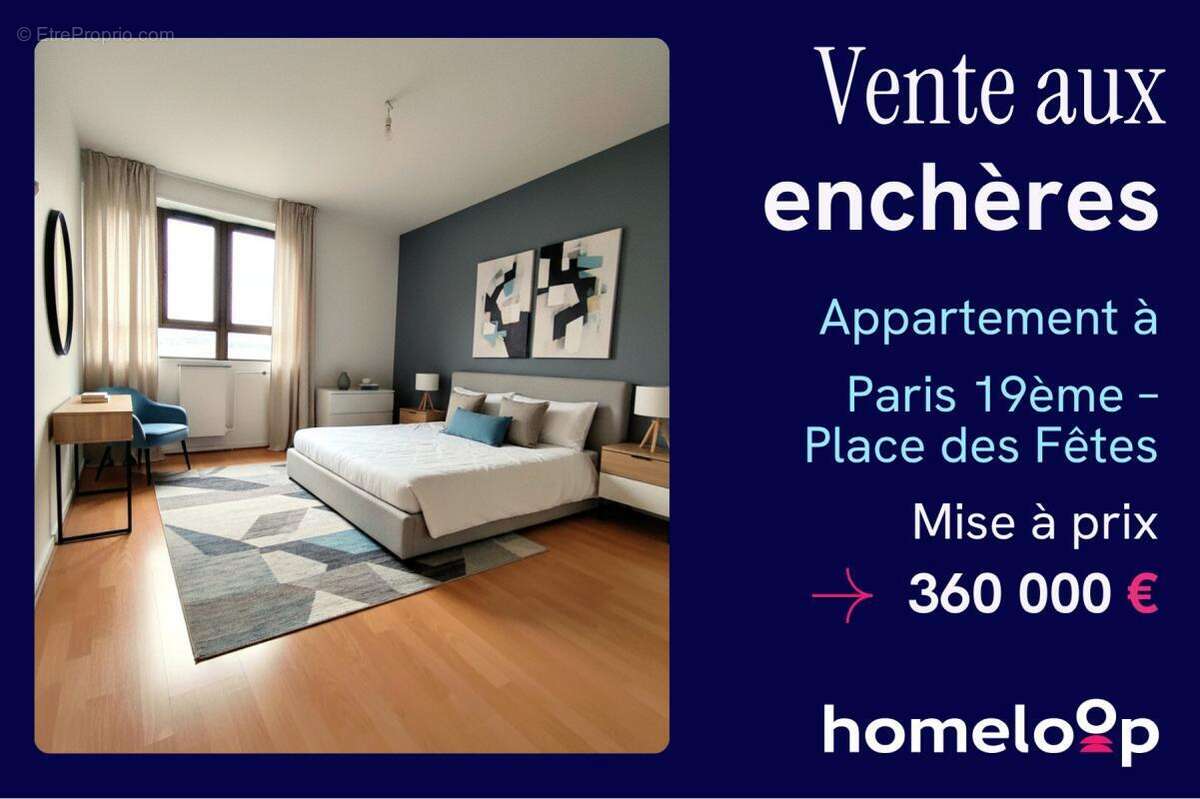 Appartement à PARIS-19E