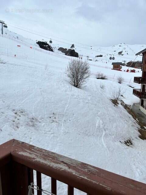 Balcon - Appartement à FONTCOUVERTE-LA-TOUSSUIRE