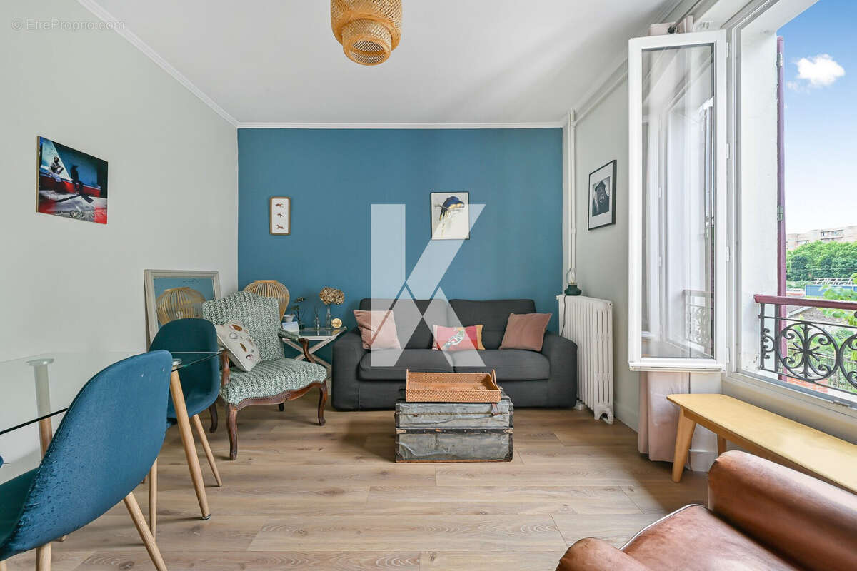 Séjour - Appartement à ASNIERES-SUR-SEINE