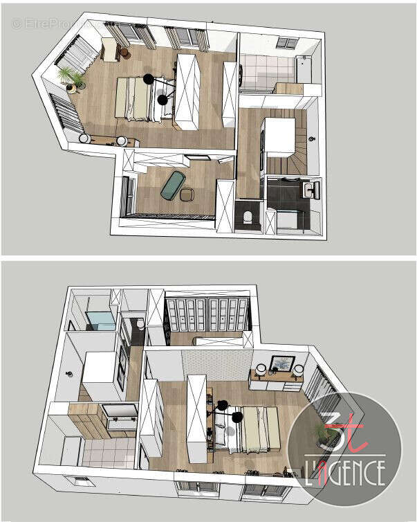 Les éléments mobiliers sont à titre représentatif - Maison à VINCENNES