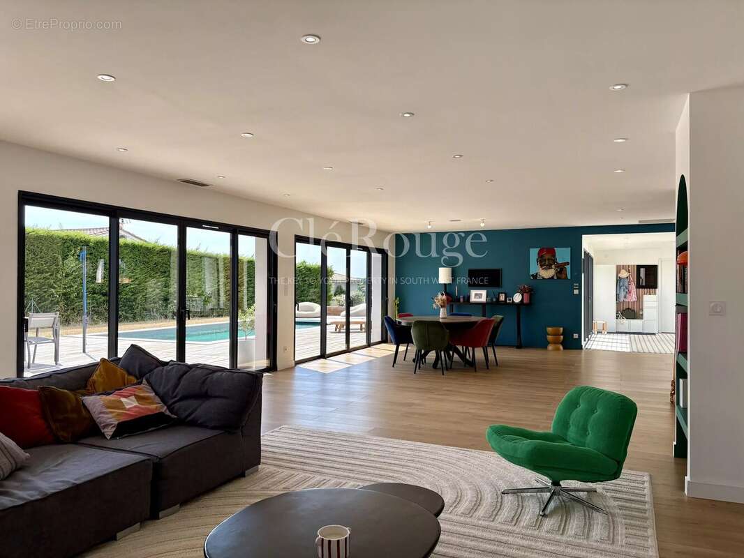 Proche de Marmande – Élégante maison d’architecte contemporaine de 4 chambres avec piscine - photo 3