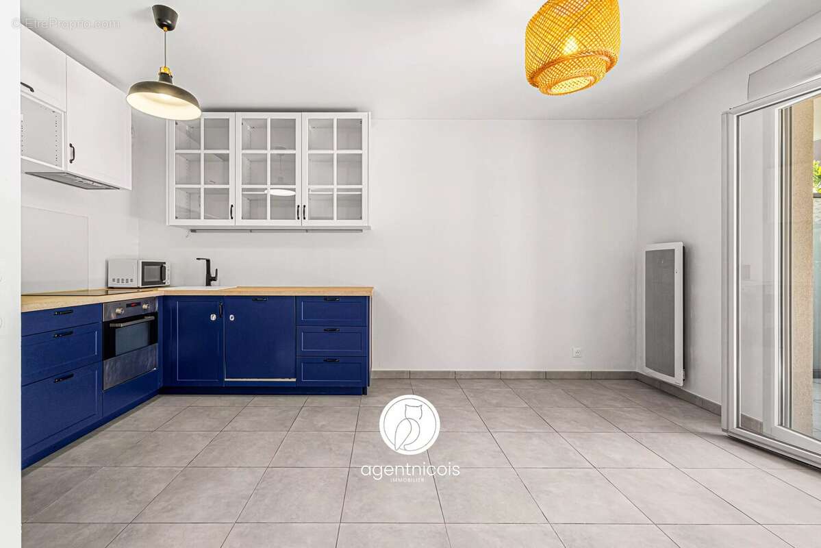 Nice // saint isidore : 2 pièces / terrasse / jardin / parking - photo 4
