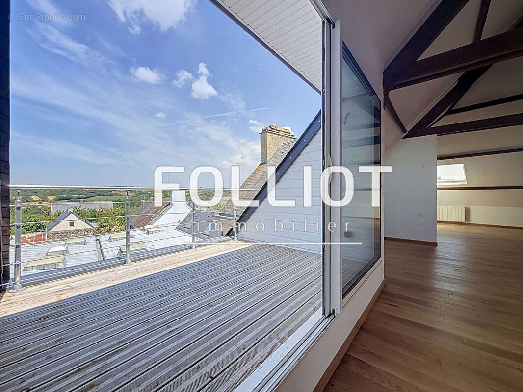 A Vendre  Appartement de charme style loft ? Dernier étage ? Terrasse et vue dégagée ? Coeur de Barneville-Carteret - photo 7