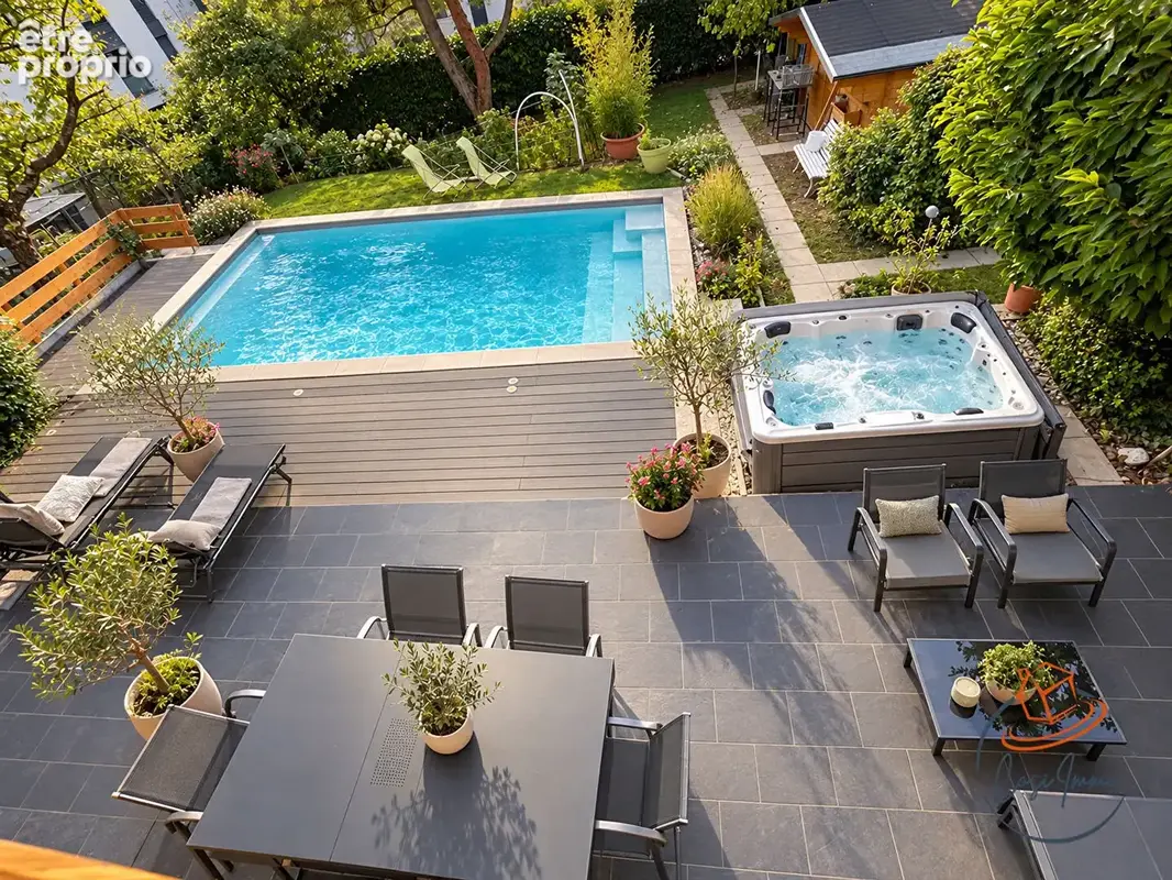 Maison individuelle avec jardin piscine spa à 10mn du CERN - photo 3