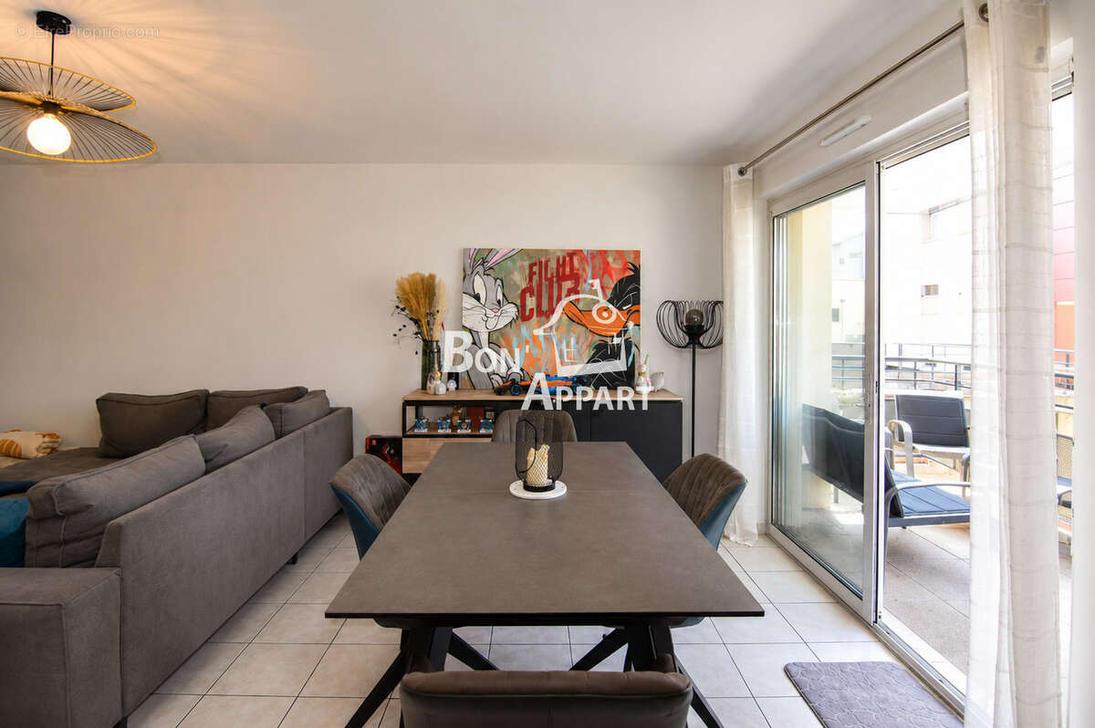 Appartement T3 avec balcon, 2 parkings et cave - photo 6