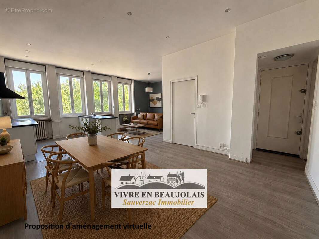 Appartement à VILLEFRANCHE-SUR-SAONE