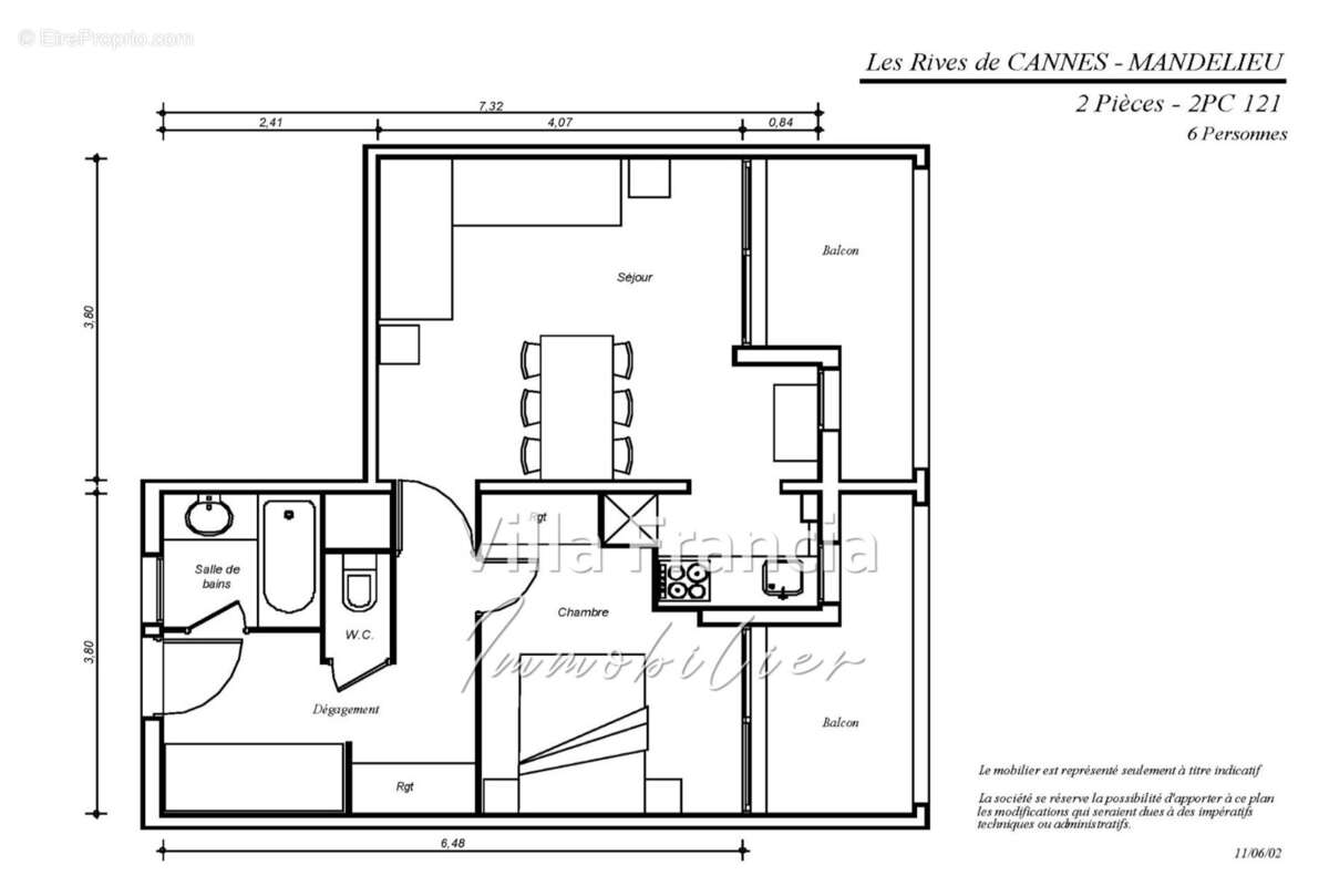 Appartement à MANDELIEU-LA-NAPOULE
