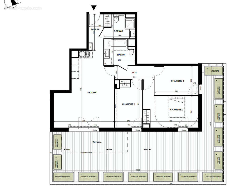 Appartement à COLOMIERS